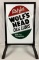 Ask For Wolf's Head Oils & Lubes Curb Sign