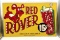NOS Red Rover 15 Cent Drink Masonite Sign w/ Weiner Dog Graphics