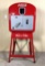 Restored Coca-Cola Vendo 27 Soda Machine w/Stand