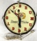 Graphic & Figural Old Drum Whiskey Electric Clock