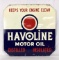 1940 Texaco Havoline Double Sided Metal Sign