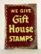 We Give Gift House Stamps Metal Sign