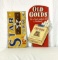 Star Tobacco Porcelain and Old Gold Easel Back Signs