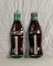 (2) Coca-Cola Bottle Thermometers