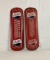 (2) Pepsi-Cola Thermometers