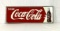 Coca-Cola Metal Sign w/ Bottle