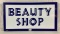 Porcelain Beauty Shop Porcelain Sign