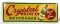 Crystal Beverages Sign w/ Bottle