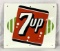 7-Up Porcelain Sign