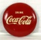 Coca-Cola Metal Button Sign