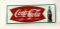 Coca-Cola Metal Sign w/ Fishtail and Bottle
