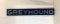 Greyhound Bus Sign w/ Raised Letters