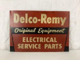 Delco-Remy Original Equipment Metal Sign