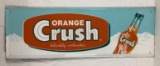 Orange Crush Sign w/ Bottle and Mountains 54x18