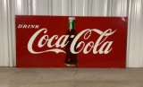 Large Drink Coca-Cola Sign w/ Bottle
