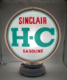 Sinclair H-C Gasoline Pump Globe