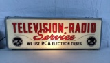RCA Radio/Television Lighted Sign