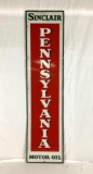 Sinclair Pennsylvania Motor Oil Porcelain Sign
