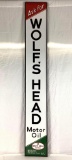 1959 Wolf's Head Column Sign w/ Wolf NOS