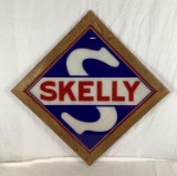 1940's Skelly Filling Station Window