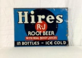 RJ Hires Root Beer Tin Sign w/