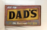 Ask For Dad's Root Beer Sign
