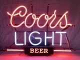 Coors Light Beer Neon Sign