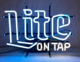 Lite Beer On Tap Neon Sign