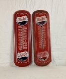 (2) Pepsi-Cola Thermometers