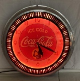 Coca-Cola Neon Clock