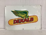 Dekalb Double Side Metal Sign w/ Winged Ear