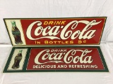 (2) Coca-Cola Signs
