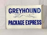1941 Greyhound Express Flange Sign w/ Greyhound