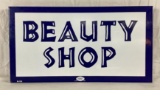 Porcelain Beauty Shop Porcelain Sign