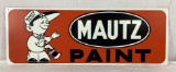 Mautz Paint Double Sided Sign w/ Painter