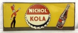 Nichol Kola Soda Sign w/ Great Graphics