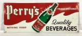 Perry's Ginger Ale Sign w/ Bottle