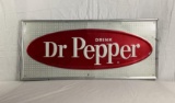Dr. Pepper Embossed Metal Sign