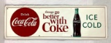 Things Go Better With Coke Metal Sign