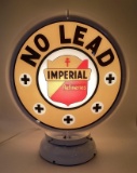 Imperial No-Lead Gasoline Gasoline Pump Globe