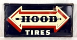 Hood Tires Metal Sign