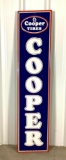 Cooper Tires Column Sign