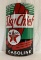 1940 Texaco Fire Chief Curved Porcelain Gasoline Pump Sign