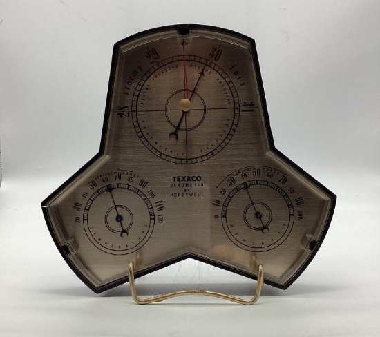 Texaco Barometer/Thermometer