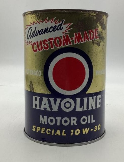 Texaco Havoline HD Motor Oil Quart Can