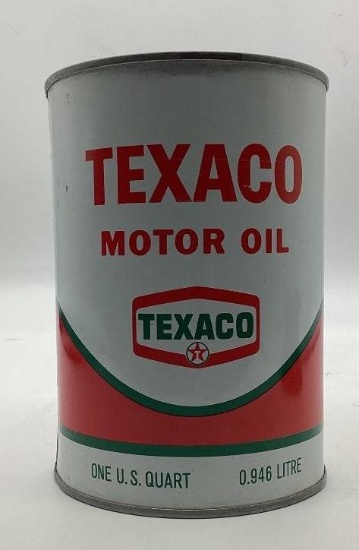 Texaco Heavy Duty Motor Oil Quart Can