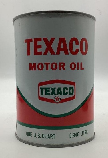 Texaco Heavy Duty Motor Oil Quart Can