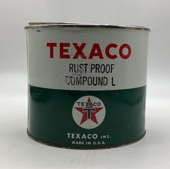 Texaco Rust Proof 5lb Texaco Grease Can