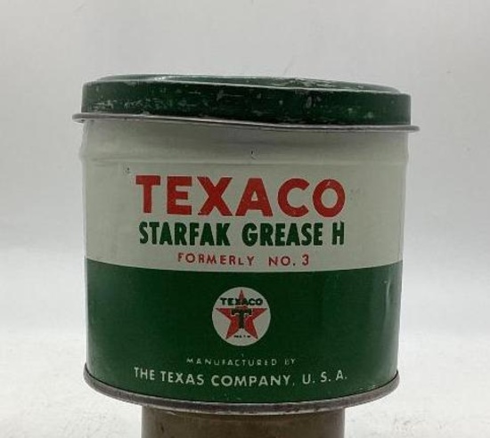 Texaco Starfak Grease H "Formerly #3" One Pound Grease Can