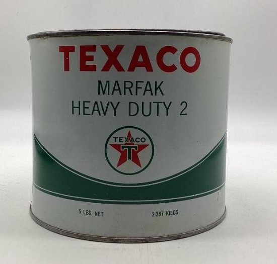 Texaco Marfak Heavy Duty #2 Grease Can